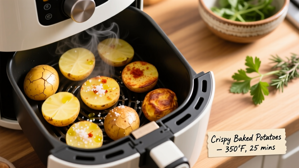 Crispy Baked Potatoes in Air Fryer: Foolproof Guide