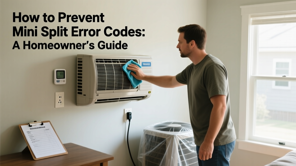 How to Prevent Mini Split Error Codes: A Homeowner's Guide