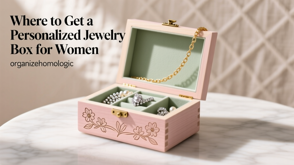 Where to Get a Personalized Jewelry Box for Women