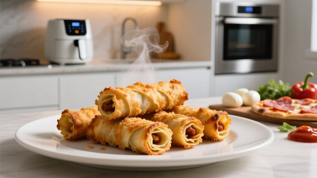How to Make Fried Pizza Rolls in an Air Fryer (Crispy & Less Oil)