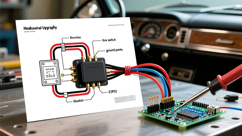 Mastering the Wiring Diagram for Headlight Relay Upgrades in Classic Trucks