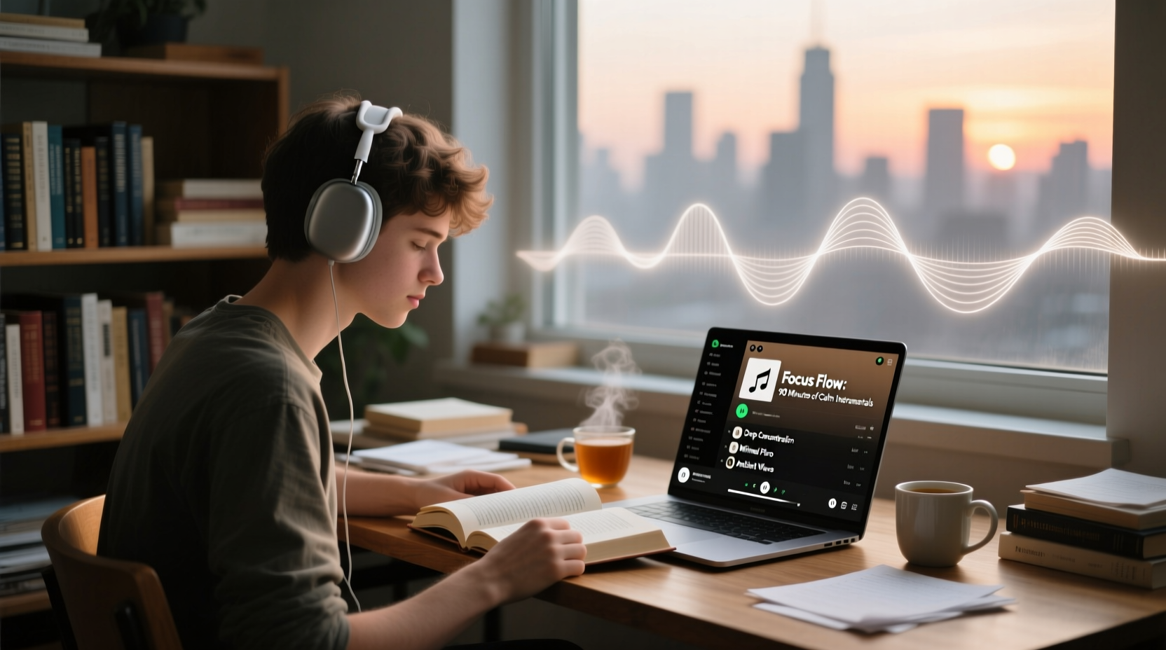 how music affects focus study playlists that boost concentration