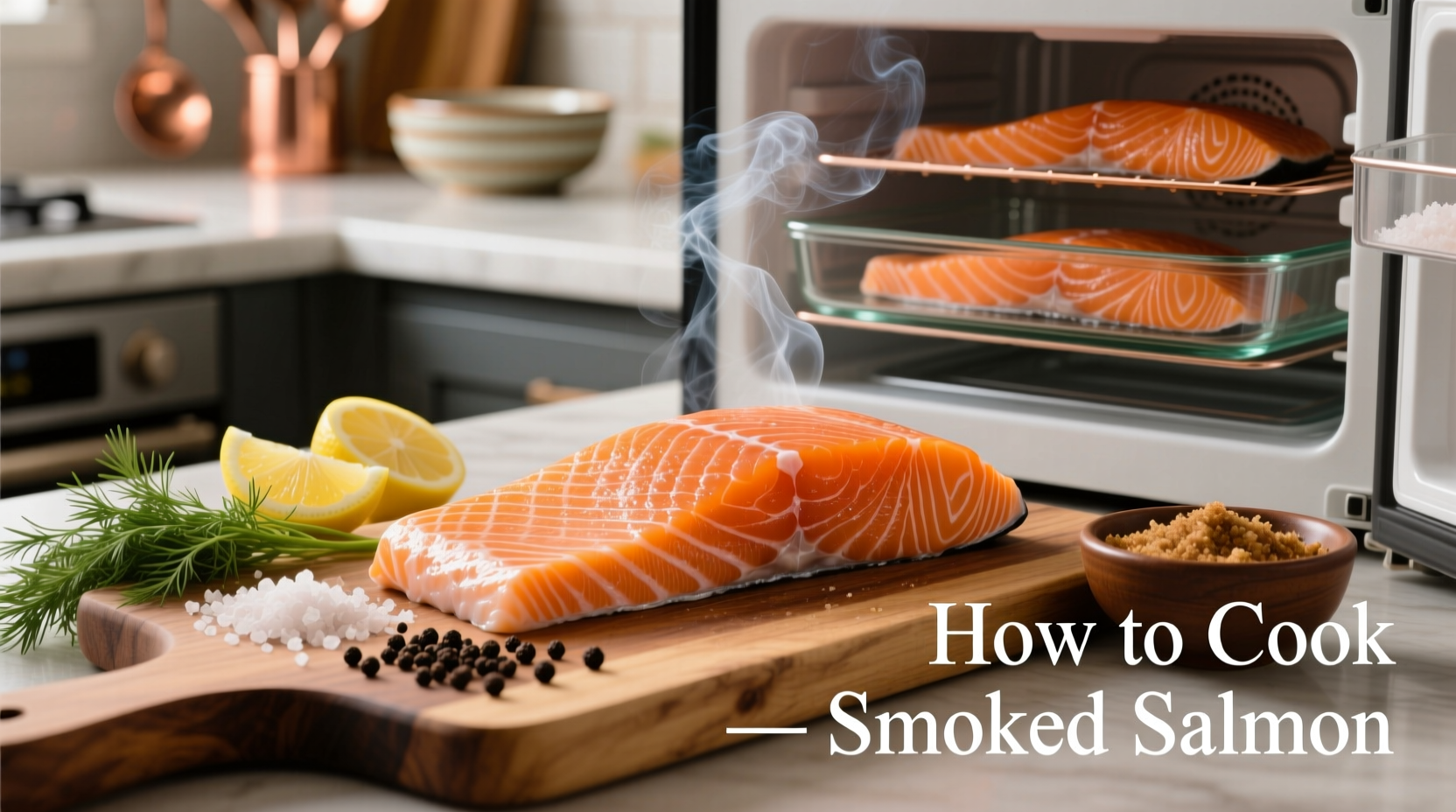 how to cook smoked salmon