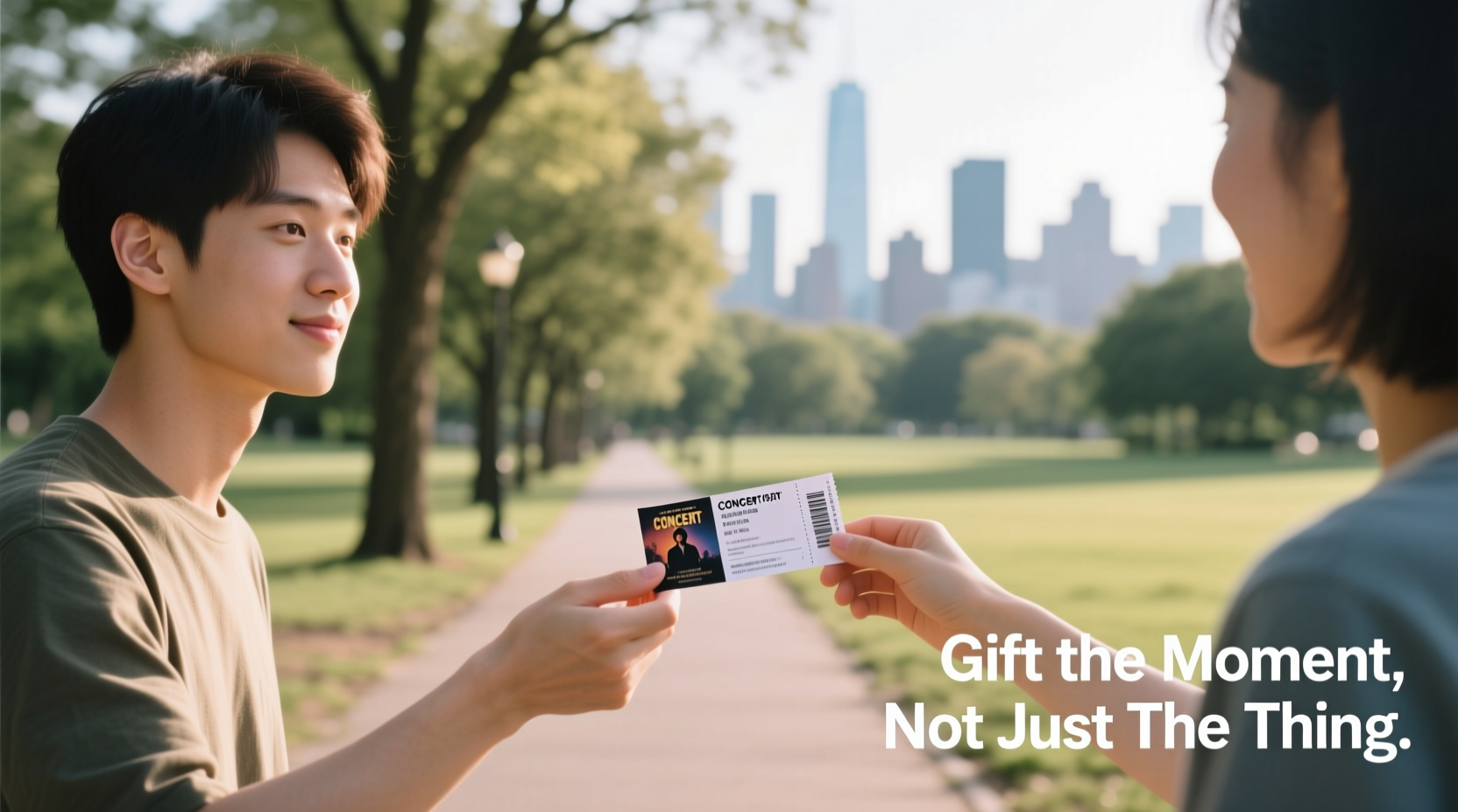 how to gift experiential presents like concert tickets without overspending