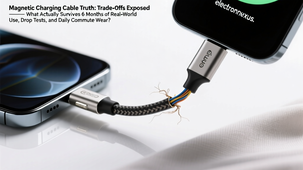 Magnetic Charging Cable Truth: Trade-Offs Exposed — What Actually Survives 6 Months of Real-World Use, Drop Tests, and Daily Commute Wear?