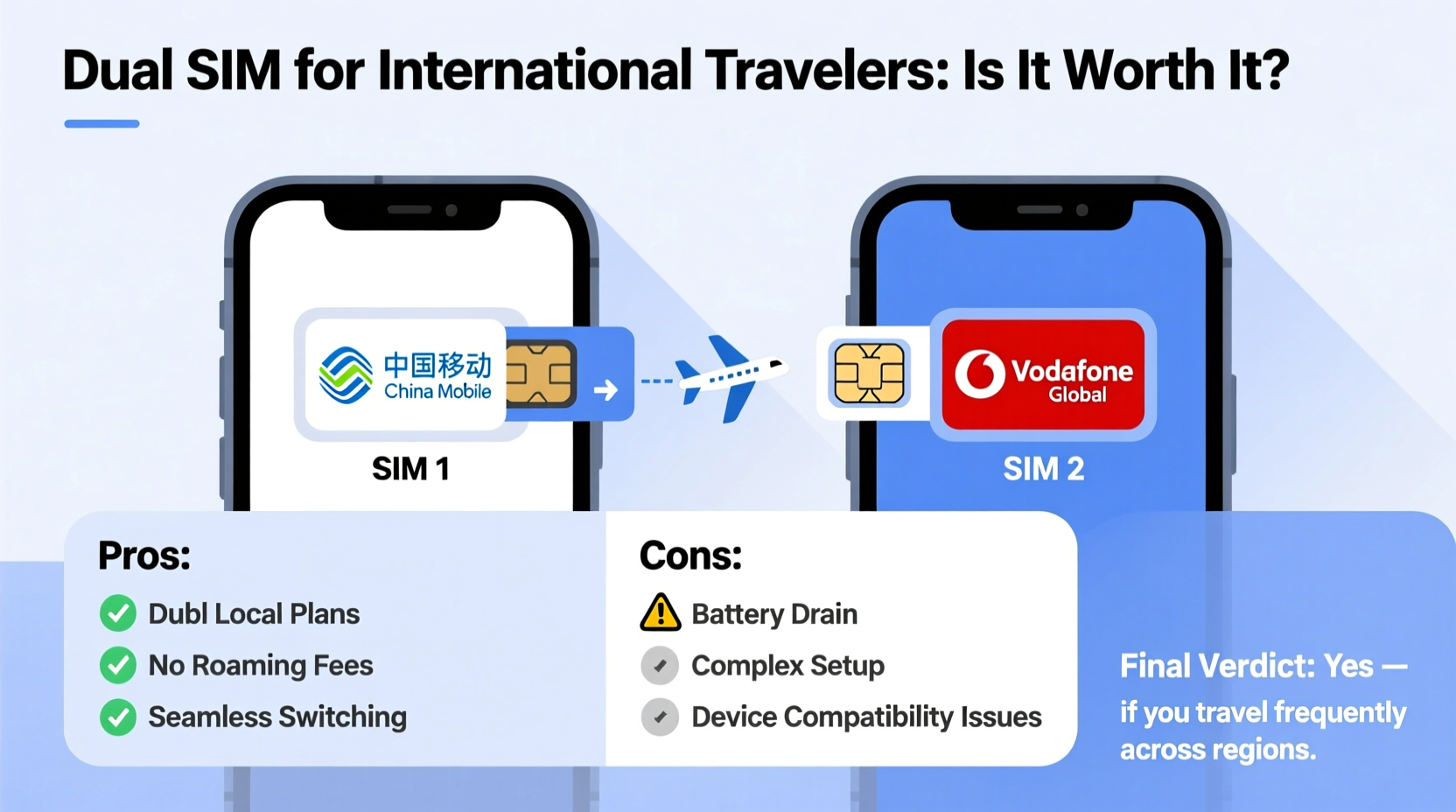 is dual sim functionality worth it for international travelers