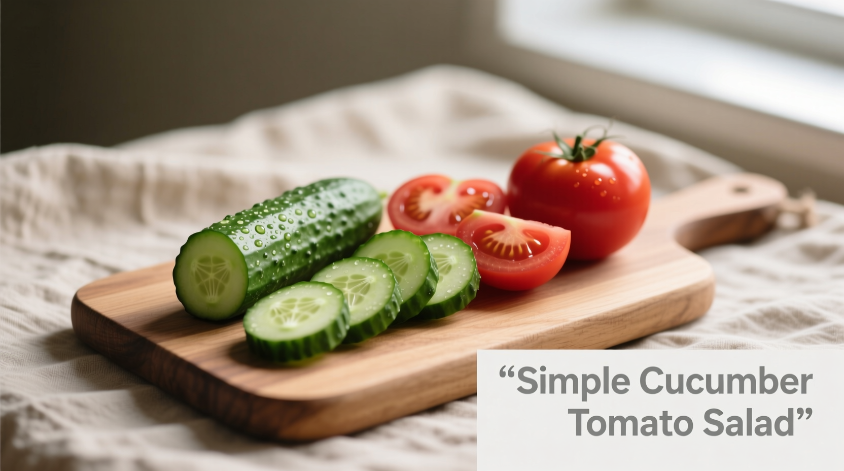 Simple Cucumber Tomato Salad: 10-Minute Recipe Guide