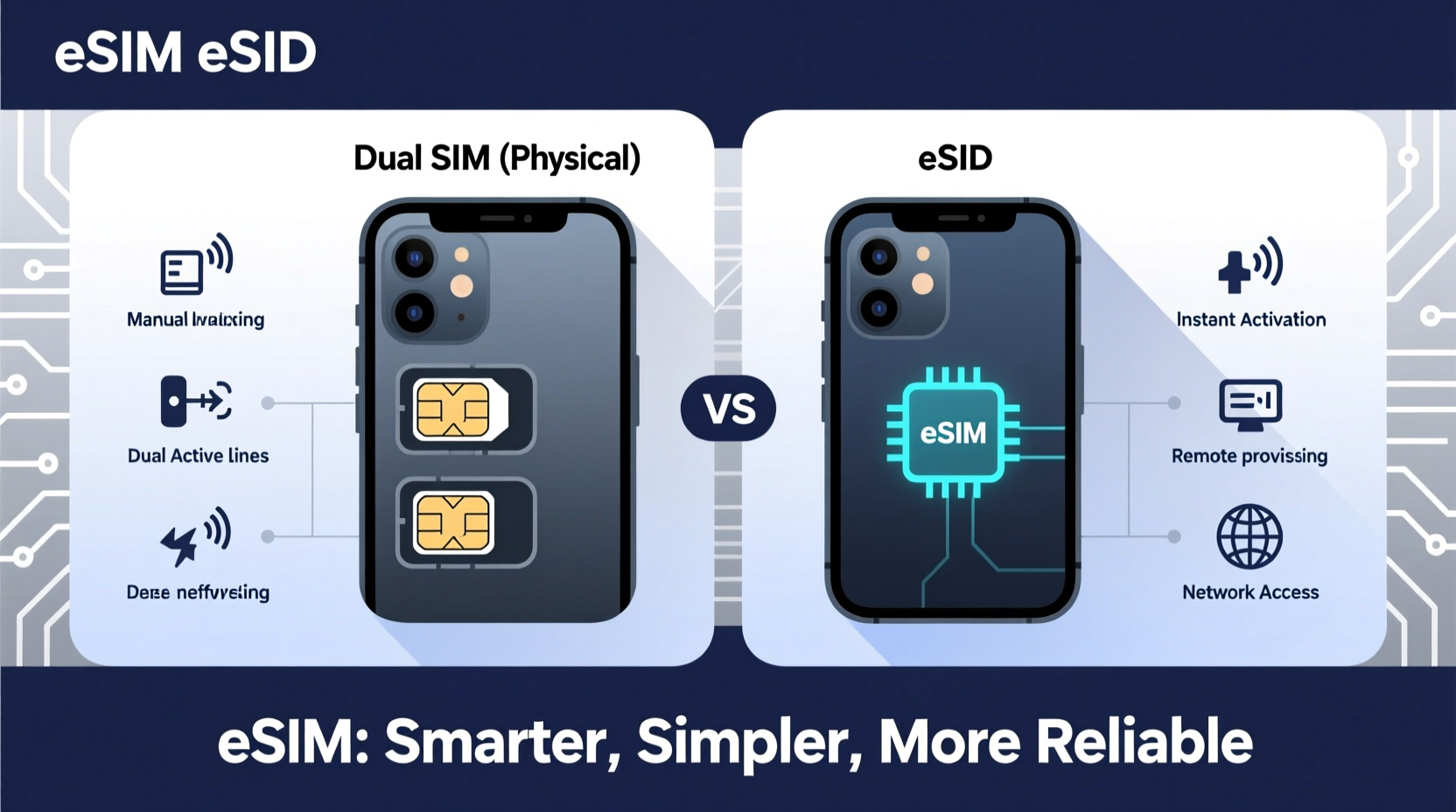 dual sim phones vs e sim convenience and network reliability compared
