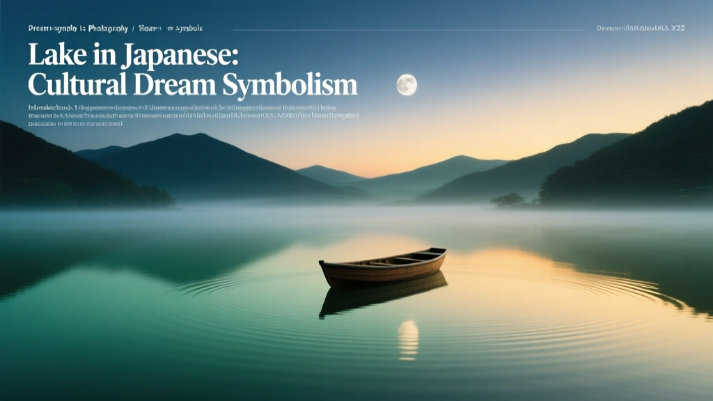 Lake in Japanese: Cultural Dream Symbolism