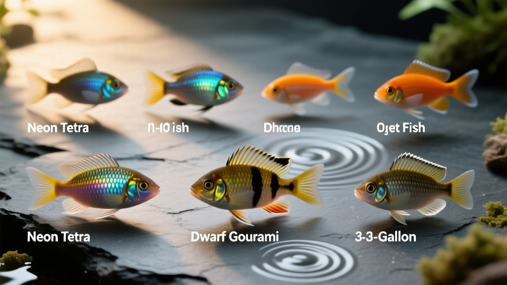 10 Best Fish for a 3-Gallon Tank