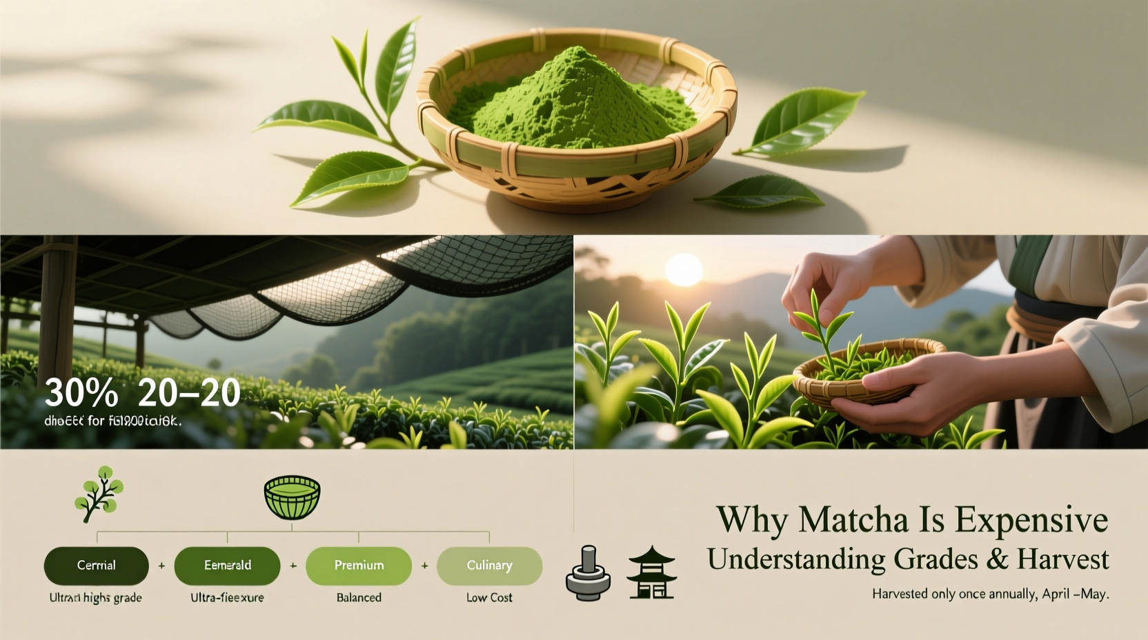 why is matcha so expensive understanding the grades and harvest process
