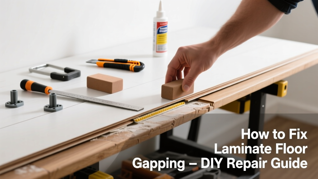 How to Fix Laminate Floor Gapping: DIY Repair Guide