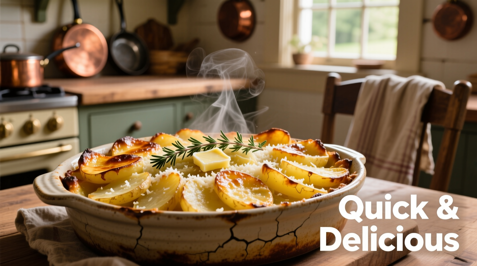 Quick Potato Bake: Perfect in 30 Minutes or Less