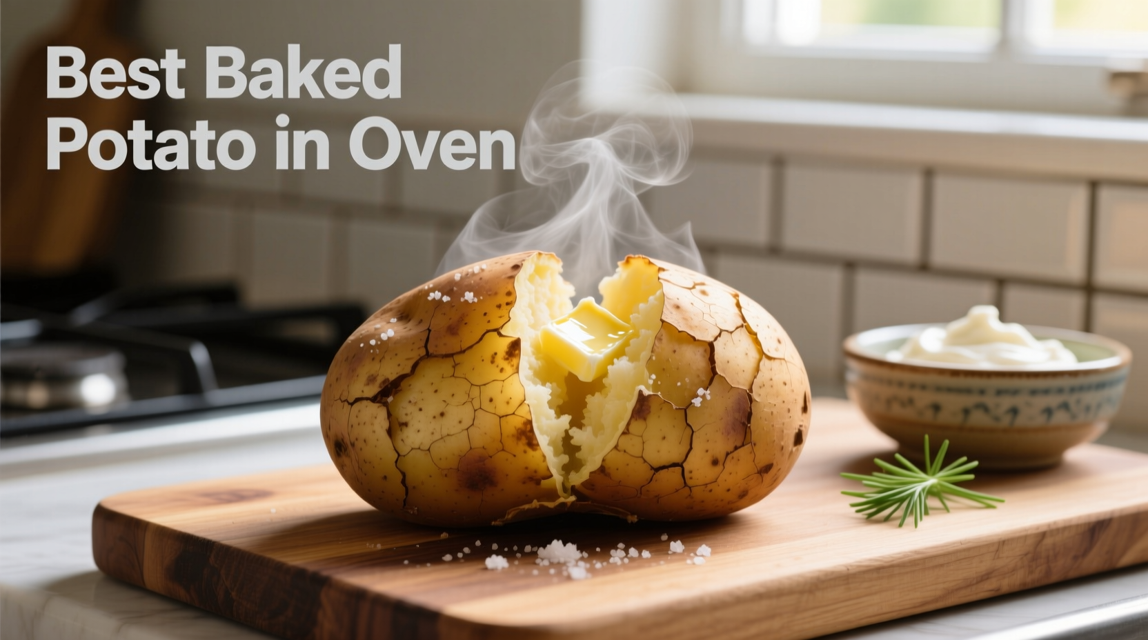 Perfect Oven-Baked Potato: Crispy Skin, Fluffy Interior Every Time