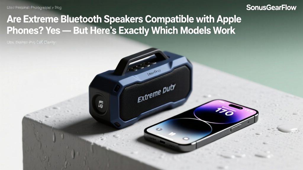 Ectreme Bluetooth Speakers & Apple Phones (2026)