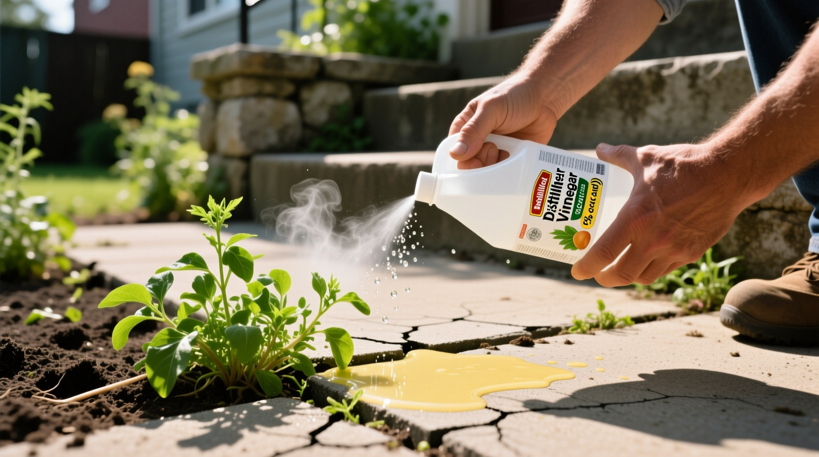i tried vinegar as a weed killer
