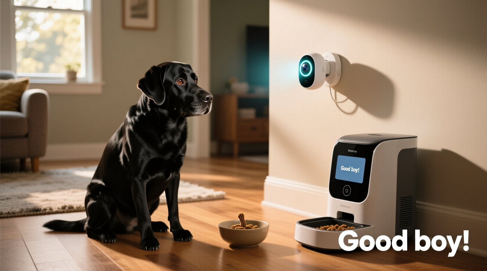 pet camera treats vs automatic feeder which helps anxious dogs more when alone