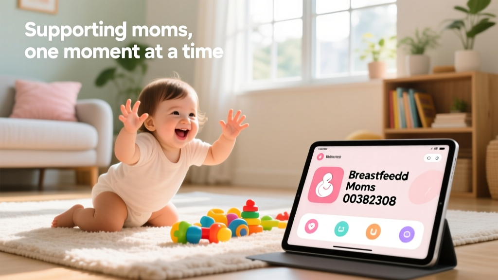 Evidence-Informed Apps for Breastfeeding Moms: Practical Tools, Real Data, and Developmental Safety