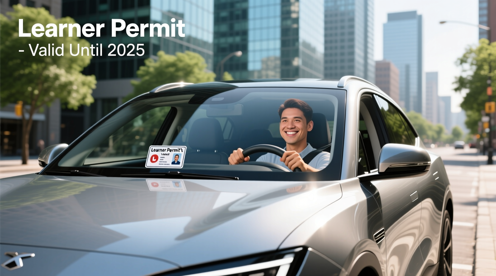 can you test drive a car with a permit