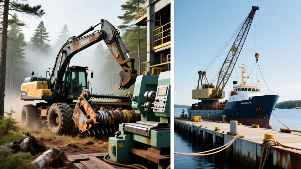 Heavy Equipment for Sale in Maine: Forestry & Marine Case Studies
