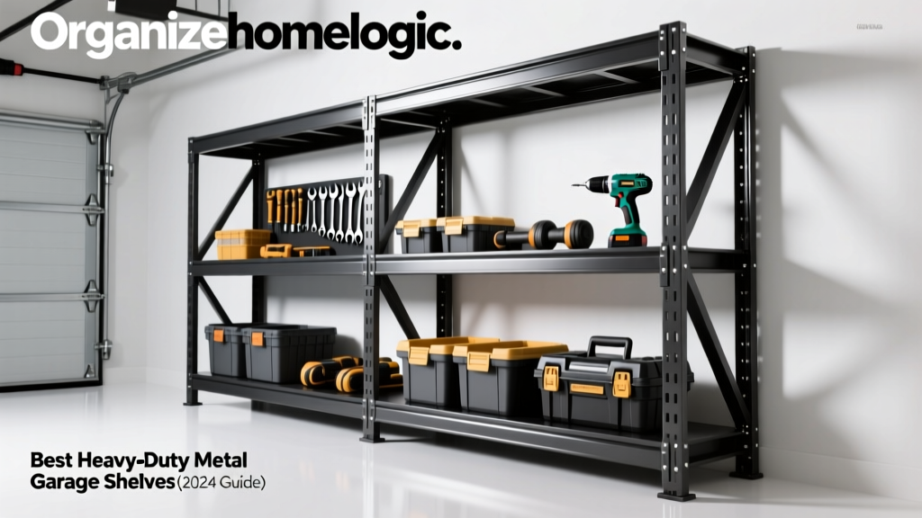 Best Heavy-Duty Metal Garage Shelves (2024 Guide)