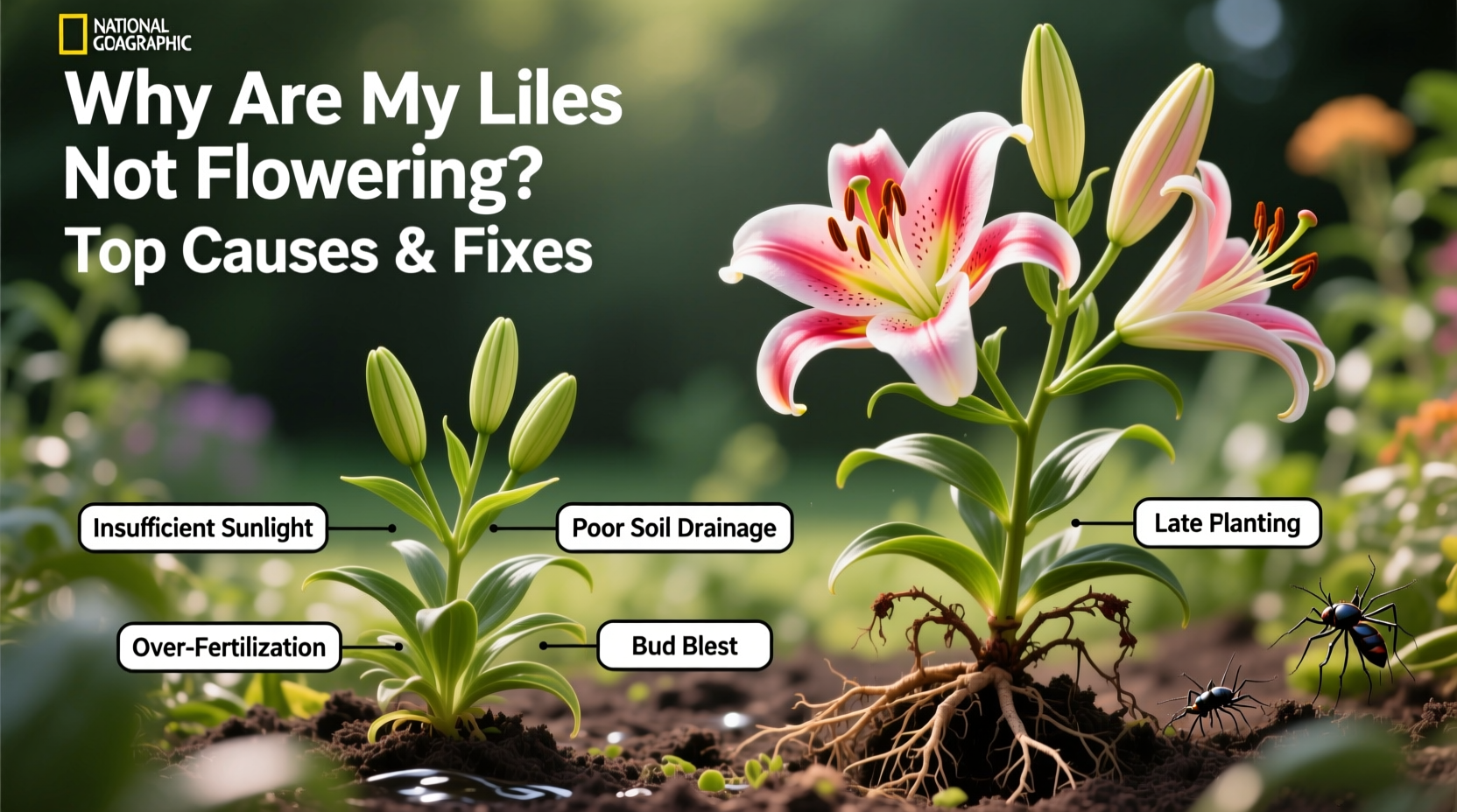 Fix Lilies Not Flowering: 4 Quick Fixes | TheHomeSprouts
