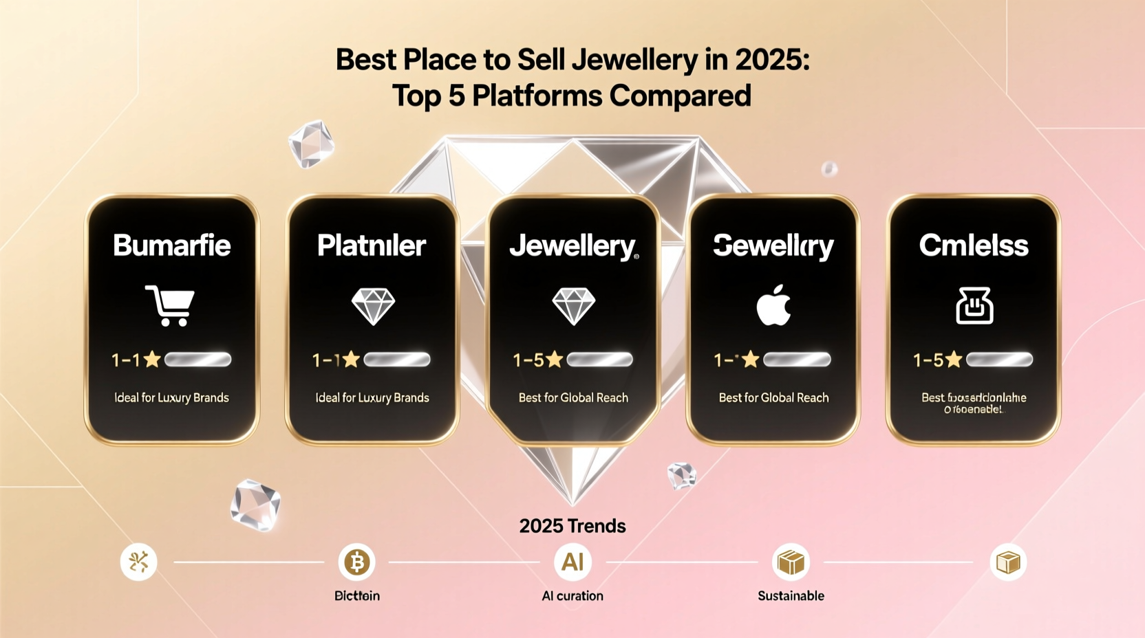 Best Place to Sell Jewellery in 2025: Top 5 Platforms Compared