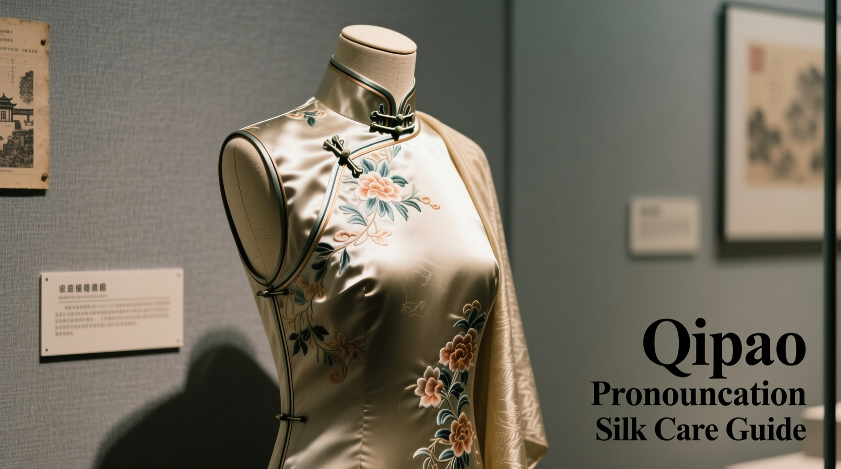 Qipao Pronunciation & Care: Preserving Silk Cheongsams