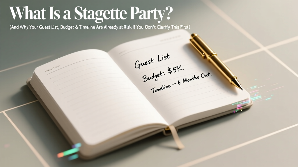 Stagette Party: Guest List, Budget & Timeline Risks