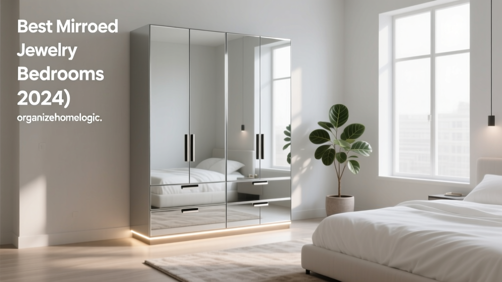 Best Mirrored Jewelry Armoires for Bedrooms (2024)