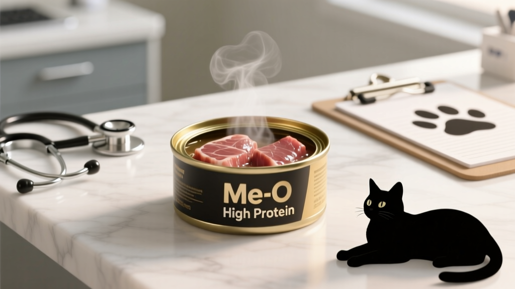 Me-O Wet Cat Food Review High Protein