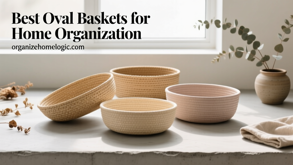 Best Oval Baskets for Home Organization