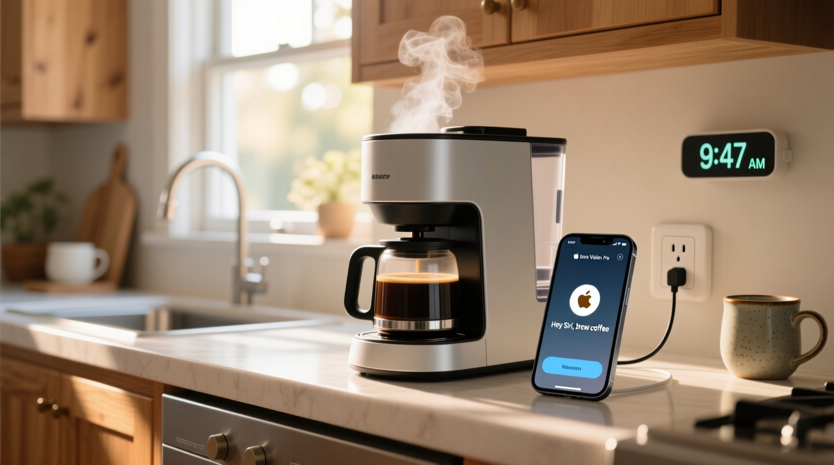 Automate Coffee with Smart Plugs & Voice