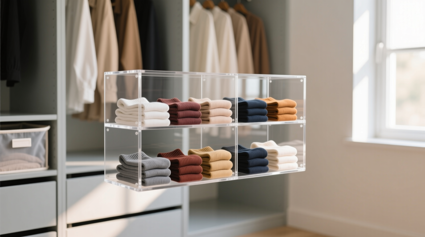 closet organization tips sock chaos solved