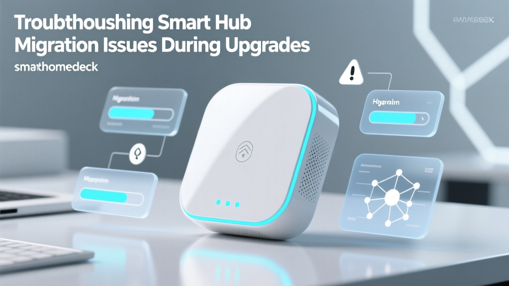 Troubleshooting Smart Hub Migration Issues During Upgrades