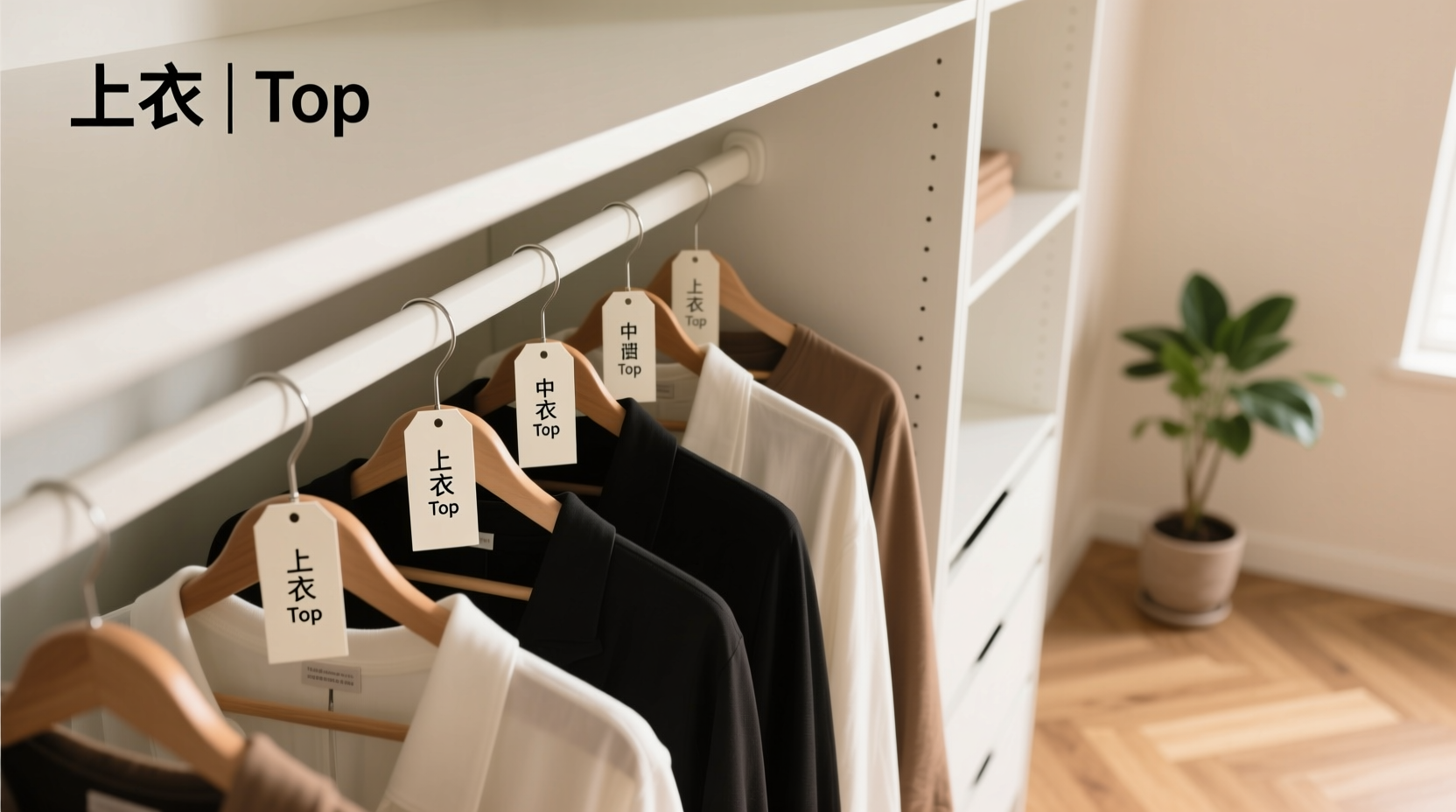 bilingual closet organization tips