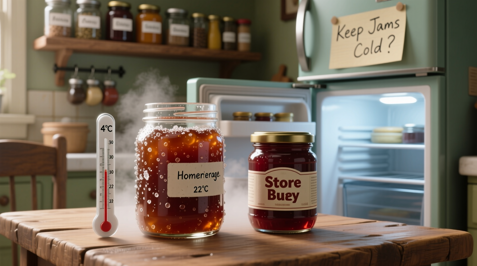 should you refrigerate jams jellies