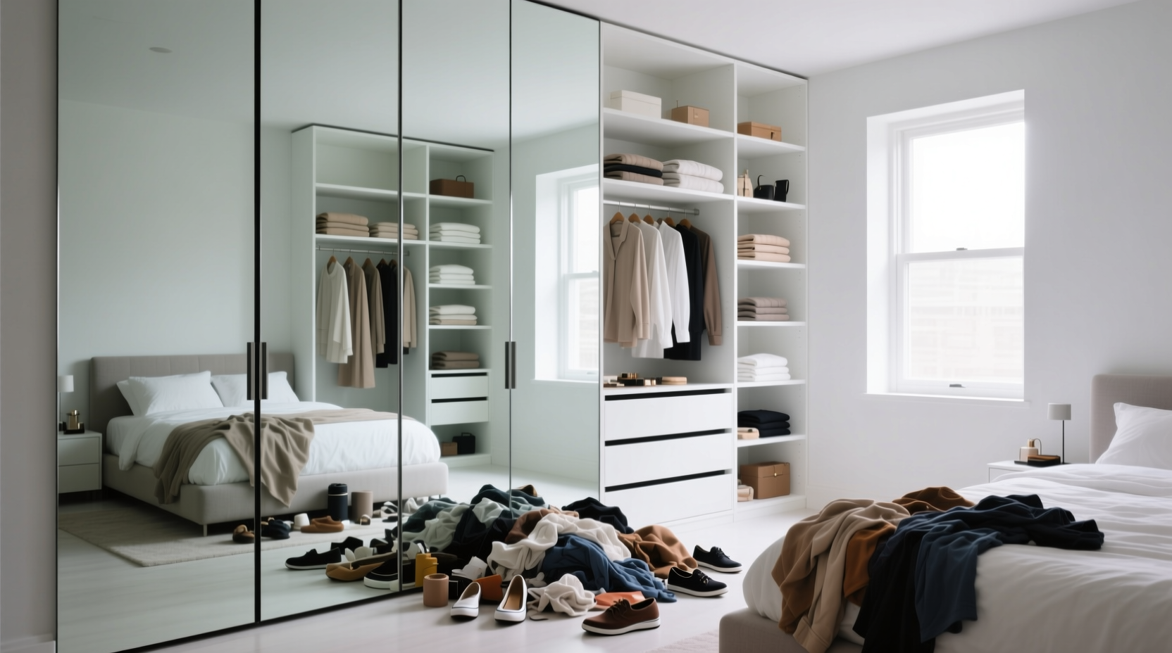 mirrored closet doors worth it for small spaces