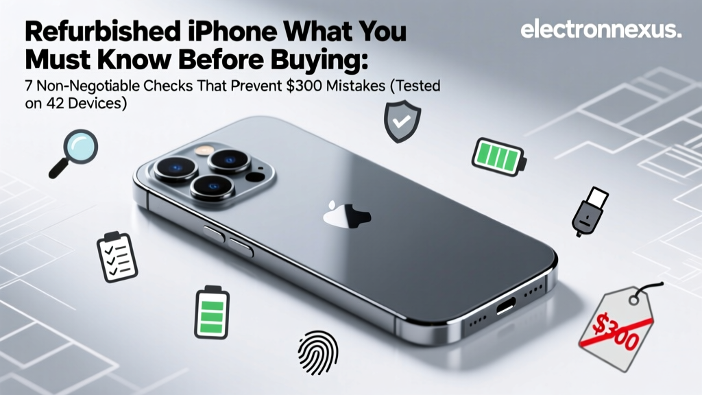 Refurbished iPhone What You Must Know Before Buying: 7 Non-Negotiable Checks That Prevent $300 Mistakes (Tested on 42 Devices)