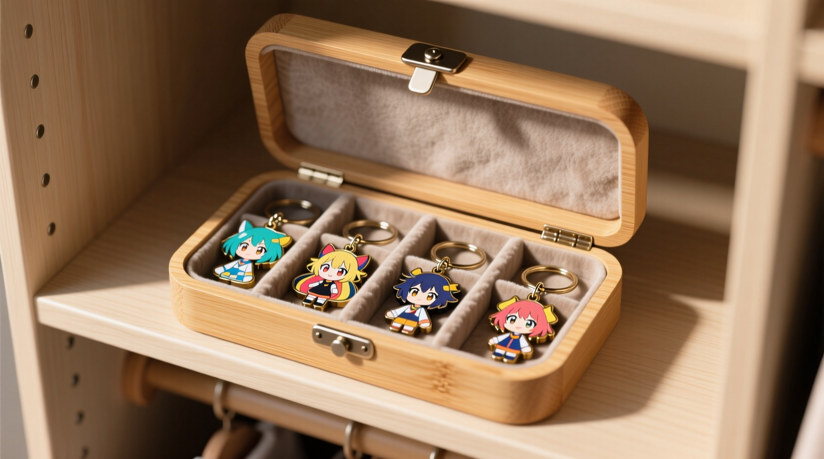 anime keychain storage tips