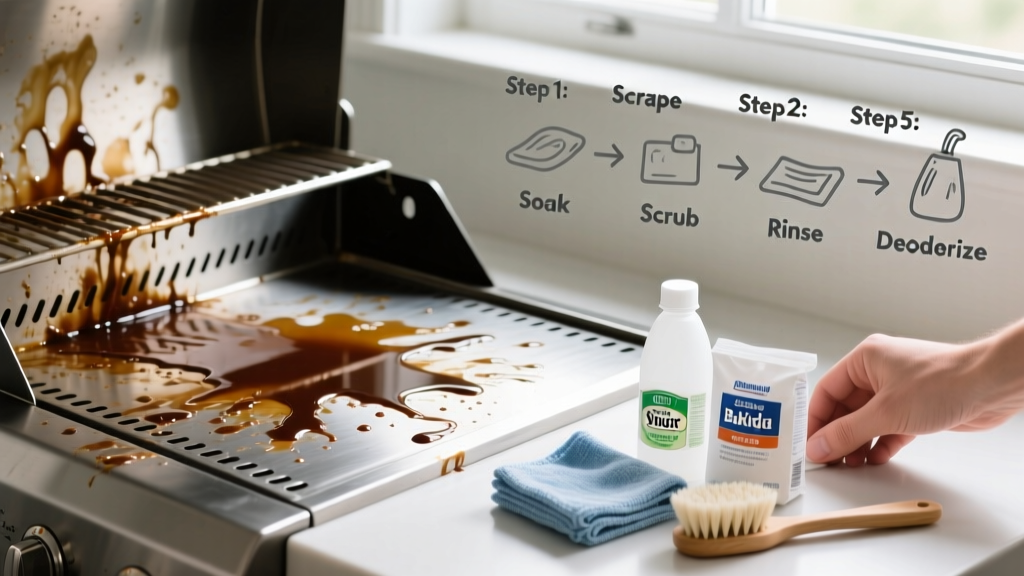 Proven: How to Get Vomit Out of Indoor Grill Fast 2026
