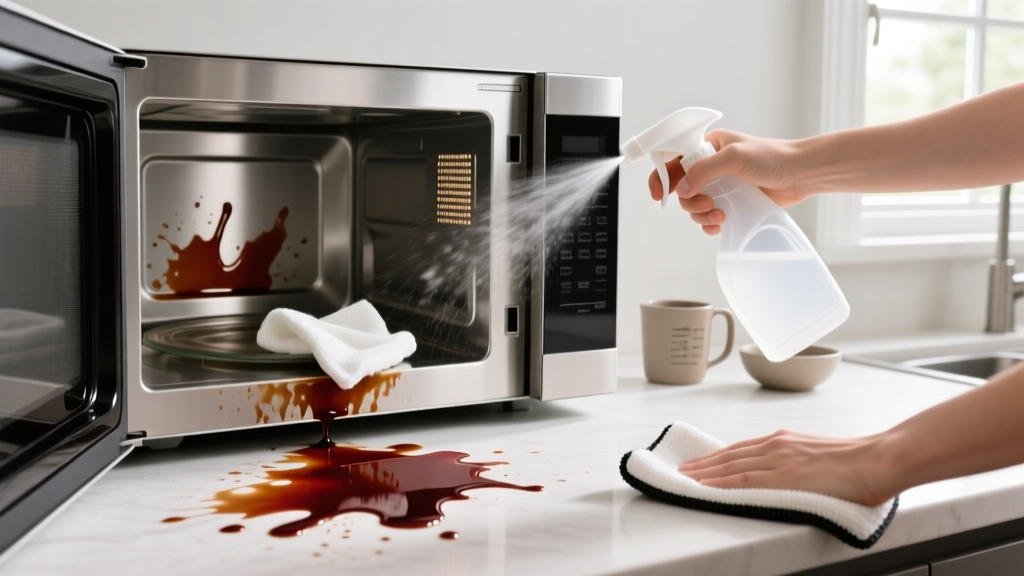Tested: How to Get Soy Sauce Out of Microwave in 5 Mins