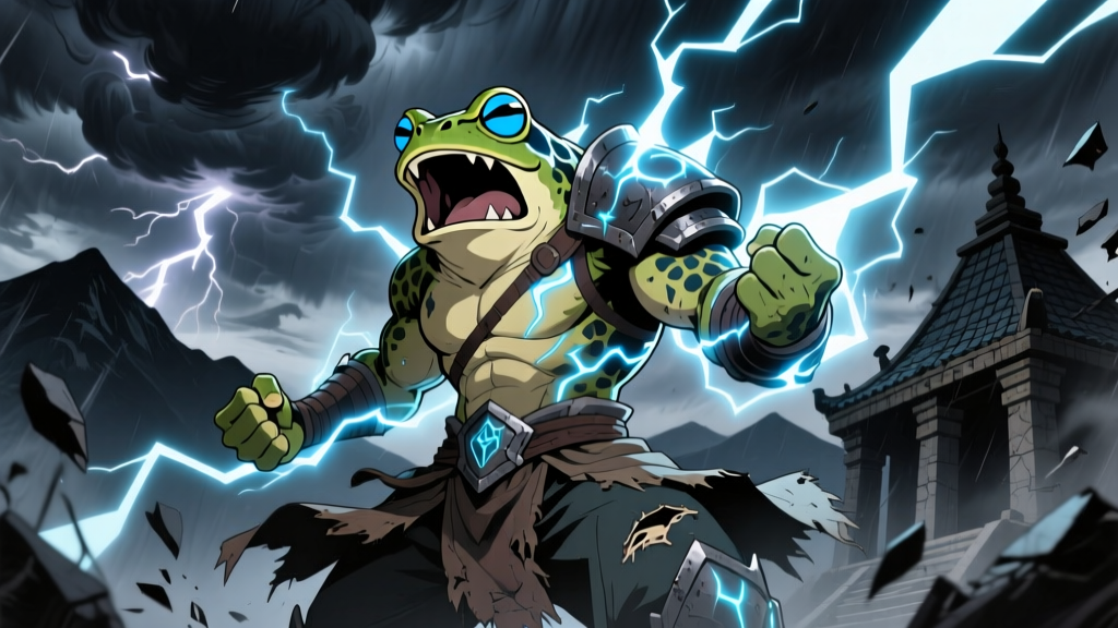 Throg: The Frog Who Wielded the Thunder