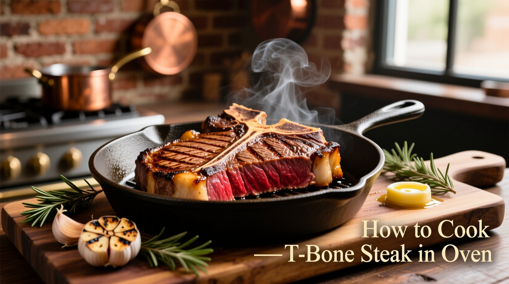 how to cook t bone steak in oven