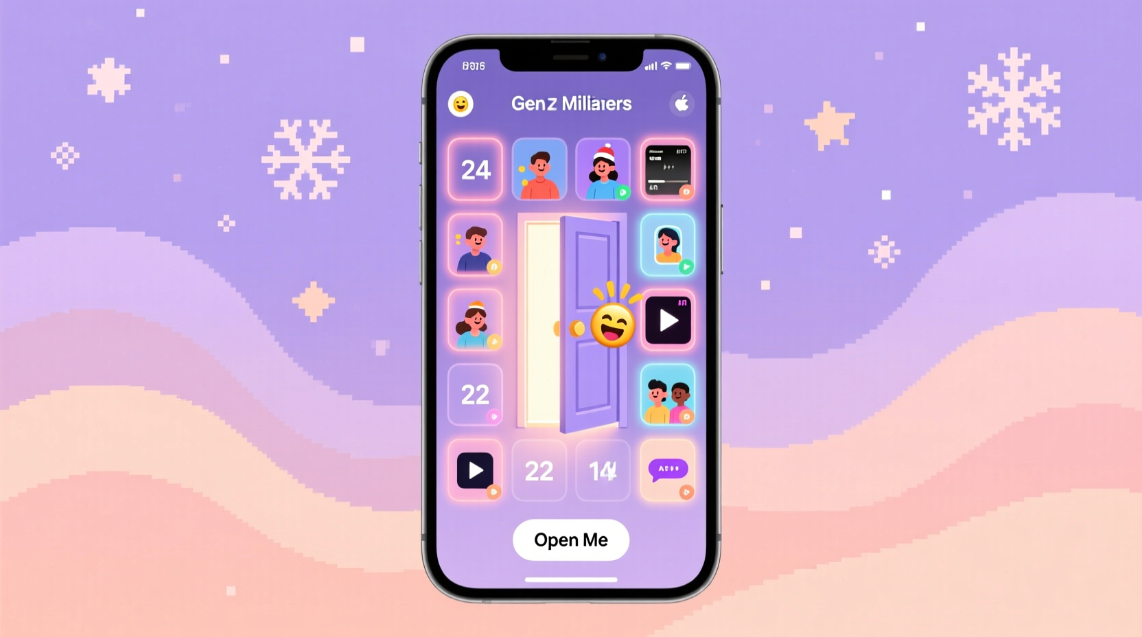 is a digital advent calendar app replacing physical ones for millennials