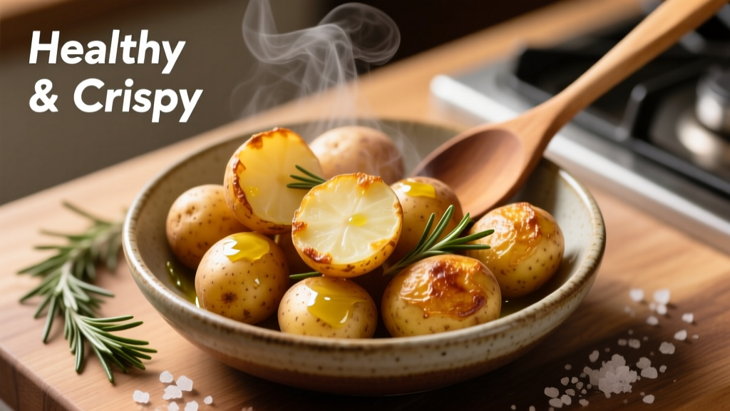 Perfect Air Fryer Roast Potatoes (Crispy & Healthy)