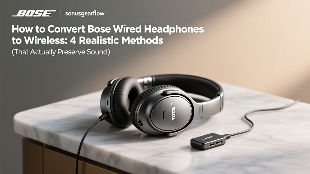 Convert Bose Wired Headphones to Wireless (2026)