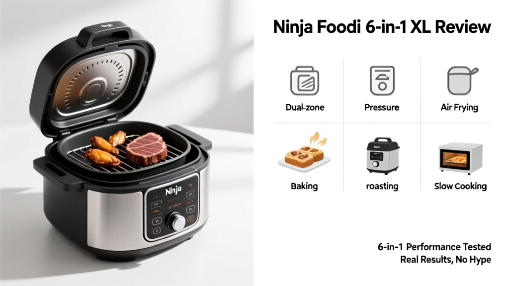 Ninja Foodi 6-in-1 XL Review: What Actually Works