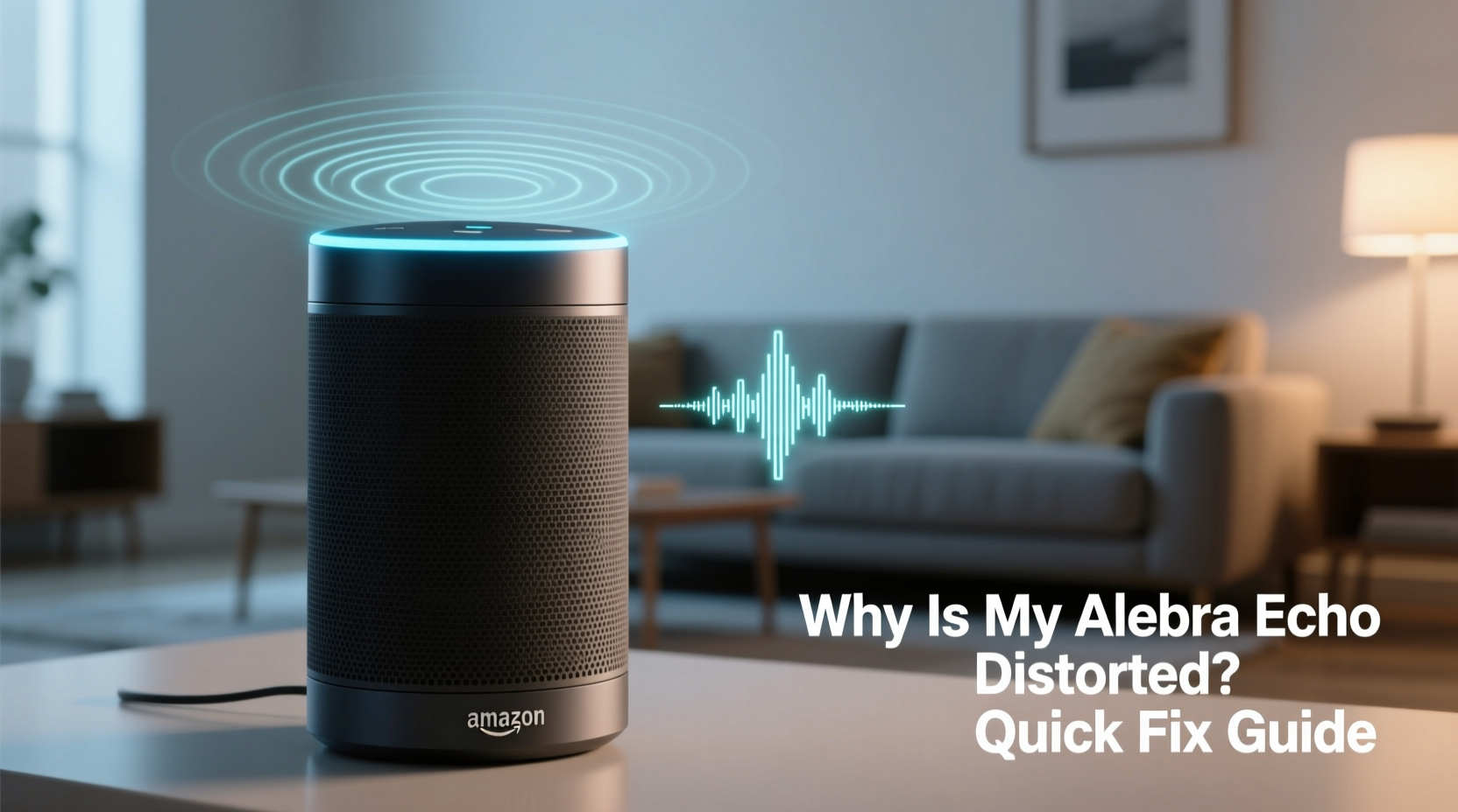 why does my alexa echo sound distorted and how to fix it quickly