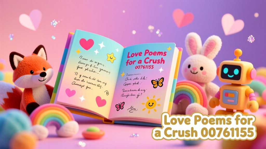 Love Poems For A Crush (00761155): Safety, Age Appropriateness, and Developmental Impact Analysis